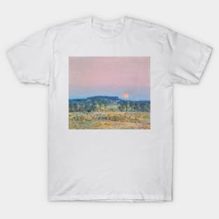 September Moonrise by Childe Hassam T-Shirt